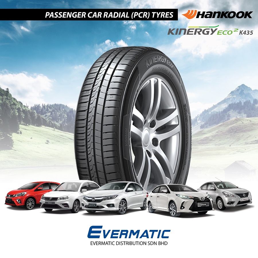Hankook Kinergy Eco2 (K435) Tyre DistributorEVERMATIC Sabah